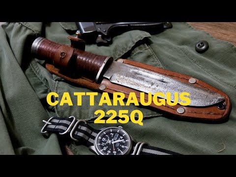 VINTAGE WW2 CATTARAUGUS 225Q KNIFE RESTORATION