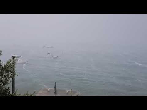 Zomerstorm Murter juli 2019