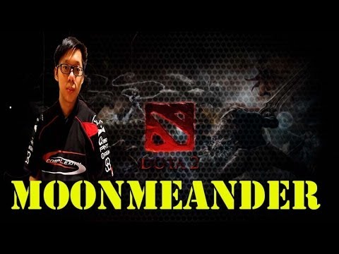 DotA 2 - Moonmeander (Anti-mage) 'motivates' his team to victory
