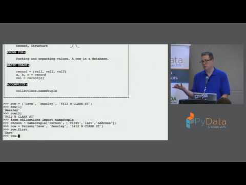 David Beazley | Keynote: Built in Super Heroes