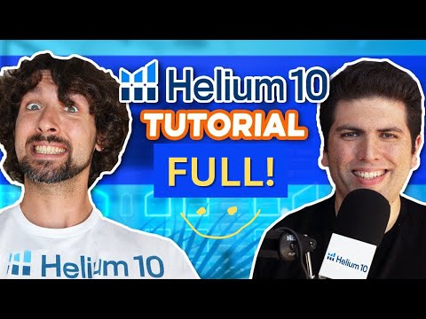 Helium 10 Tutorial - FULL Step By Step Demo & Overview - With Bradley Sutton From Helium 10