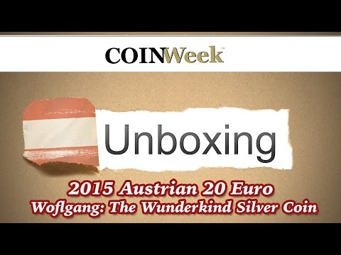 Coinweek Unboxing: 2015 Austrian Mint Wolfgang The Wunderkind 20 Euro Silver Coin