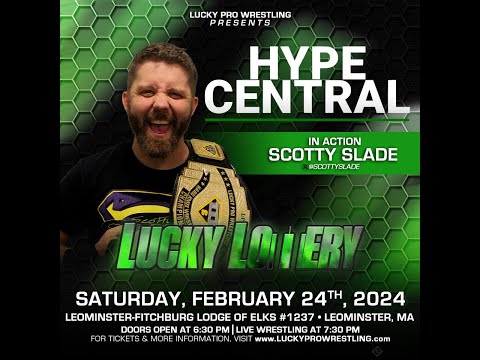 Lucky Pro Wrestling hype central February 11, 2024 - HardKnox Championship