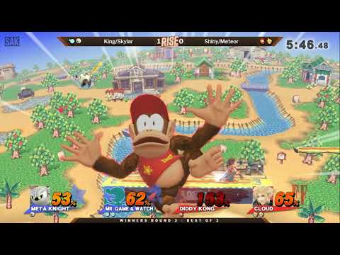 Rise 2018 Doubles WR2 - King/Skylar (Blue) vs Shiny/Meteor (Red)