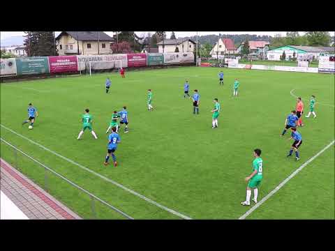 Szenen 1. Halbzeit U15 Meisterschaftsspiel, Gebiet Graz, SVU Liebenau-FC Gratkorn, 7:0, 06.05.2023