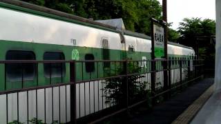 preview picture of video '函館本線キハ40流山温泉→池田園車窓 Hakodate line Nagareyama-Onsen to Ikedaen'