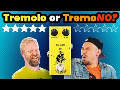 Cheap 0-Review Tremolo Guitar Pedal From Amazon