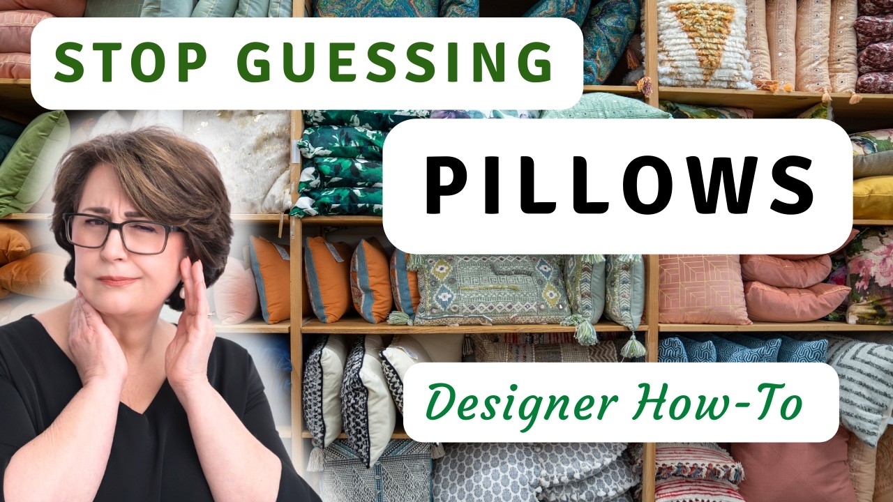 Why Your Throw Pillow Styling Feels Off | Easy Fix
