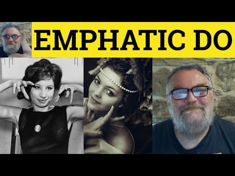 🔵 How to Use Emphatic Do - Emphatic Auxiliaries - Emphasis English Grammar - Emphatic Did