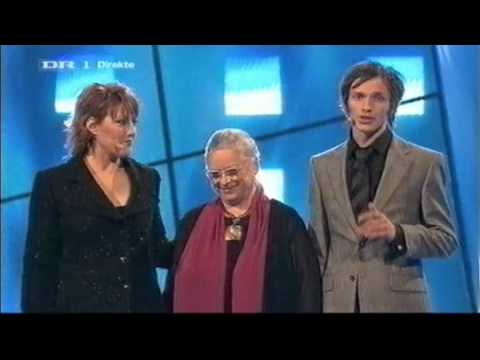 Eurovision Song Contest 50 years in 2005 - Birthe Wilke appears