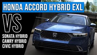 Best Hybrid Sedan 2026? Accord Hybrid EX-L vs Camry, Sonata & Civic Hybrid