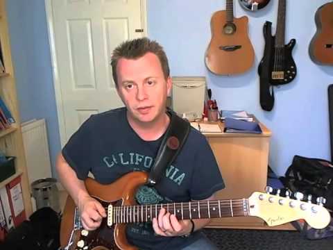 Hot Lick #11 - Blues Scale Sequence With Hybrid Picking