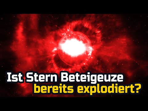 Ist der Stern Beteigeuze bereits explodiert? - Starke Fluktuationen des Sterns in Studie beschrieben