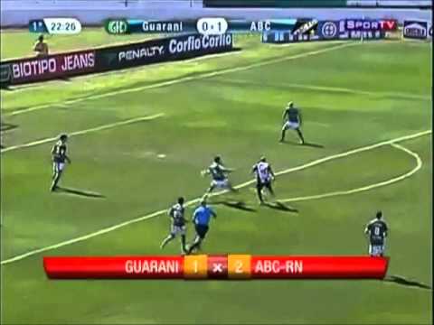 Gols de Guarani 1x2 ABC - 10ª rodada do Campeonato Brasileiro Série B 2011