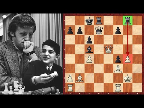 12-Year-Old Kasparov's Perfect King Hunt