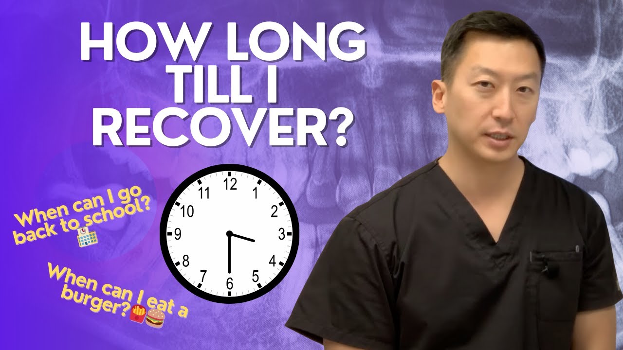 How long is the recovery process after getting your wisdom teeth out?