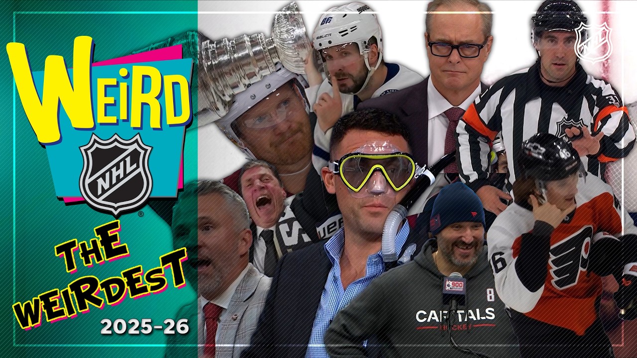Weirdest NHL Moments of the 2025-26 Season
