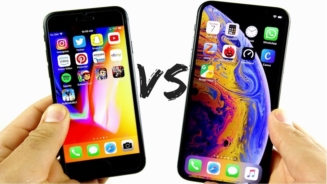 iPhone 8 vs iPhone XS - Speed Test!