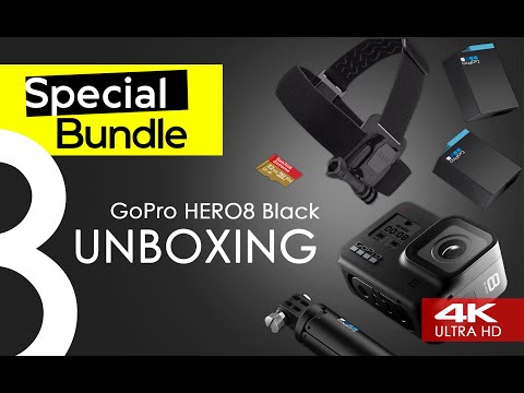 Экшн видеокамера GoPro Hero 8 Black Special Bundle CHDRB-801 черный - Видео