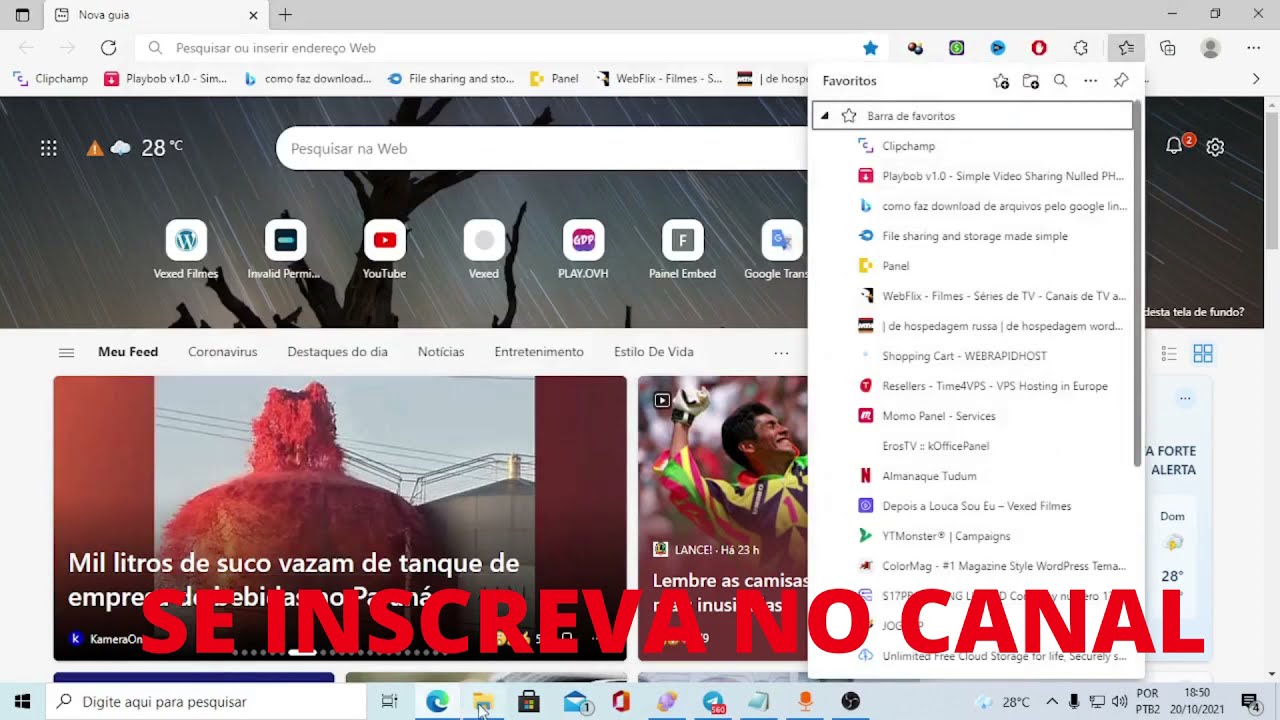 Lista de IPTV Gratís Outubro 2021