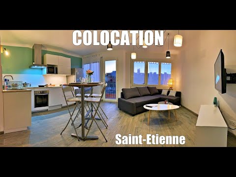 COLOCATION meublée 2 Chambres - SAINT-ETIENNE