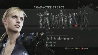 Resident Evil 5 | Melee Moves (HQ) | Jill Valentine