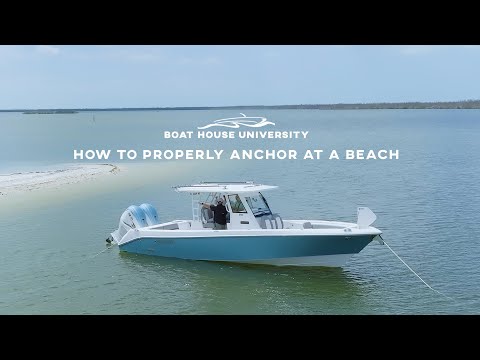How to dual anchoring at the beach. (Safe & Practical)