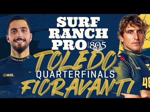 Filipe Toledo vs Leonardo Fioravanti | Surf Ranch Pro - Quarterfinals Heat Replay