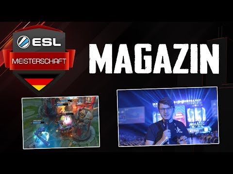 ESL MEISTERSCHAFT MAGAZIN - Live von der ESL ONE COLOGNE! LOL/CSGO