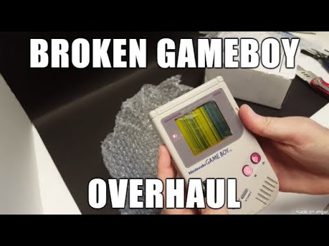 Fixing eBay Junk - Gameboy DMG Overhaul