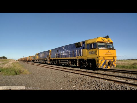 5MP2 Pacific National Steel Train With 72 Wagons (23/9/2021) - PoathTV Australian Railways