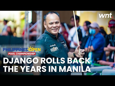 Django Bustamante rolls back the years! | 2025 Philippines Open