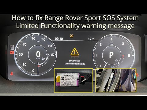 Sos Limited Functionality Range Rover Sport