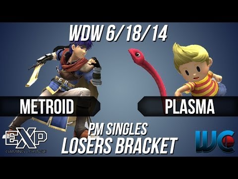 WDW 6/18/14 - Plasma (Lucas) vs. Metroid (Ike) PM Singles Losers Bracket