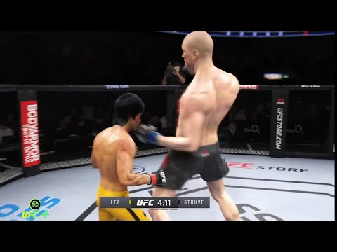 Bruce Lee vs Stefan Struve | UFC4 Super Play