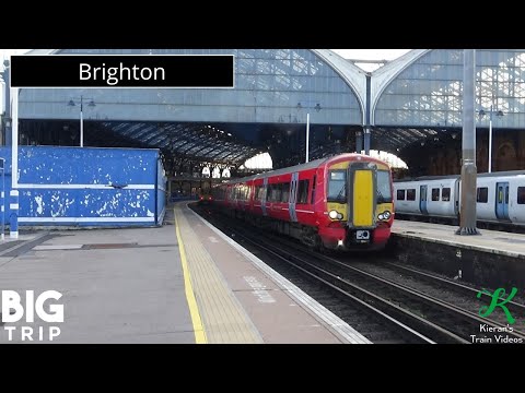 Trains at Brighton, BML - 12/12/20