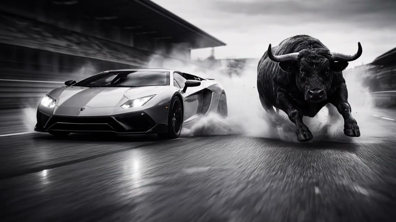 Lamborghini Energy | Power vs Nature – Cinematic AI Video