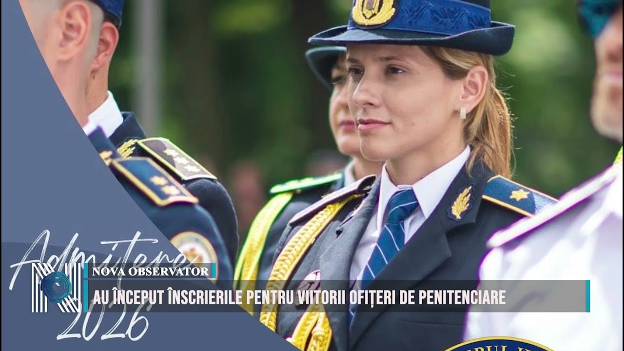Au început înscrierile pentru viitorii ofițeri de penitenciare