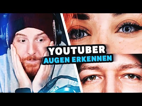 Unge REAGIERT auf YouTuber an AUGEN erkennen 👁️ ungespielt Reaktion