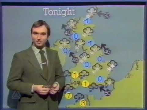 BBC Weather with Jim Bacon - 13th December 1981