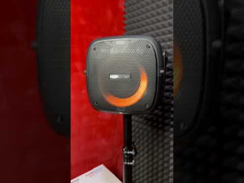 фото портативная bluetooth колонка hopestar party one 80 вт с двумя беспроводными микрофонами, мощный бас 0