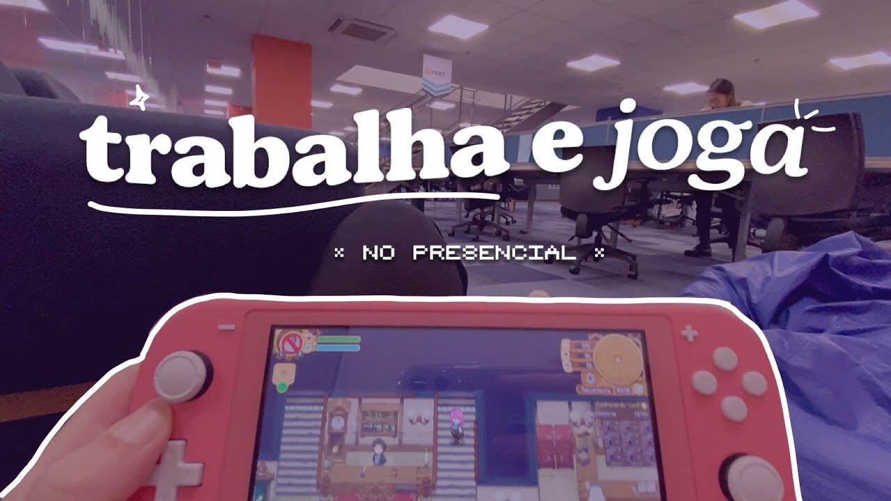 Um dia na vida de uma Designer | Jogando Potion Permit | Unboxing Nintendo Switch Lite✨