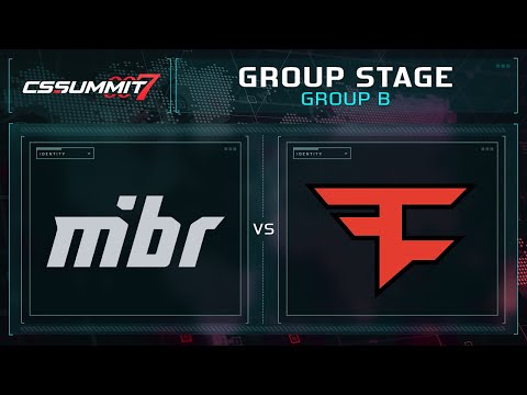 MIBR vs FaZe (Dust 2) - cs_summit 7: Group Stage - Game 1