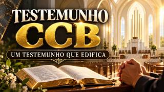 Testemunho CCB - Obras grandiosas que edificam a fé #ccb #testemunho