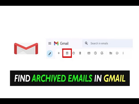 ✅ How to Access Archives in Gmail | Find Archived Mails | Where do archived emails go in Gmail