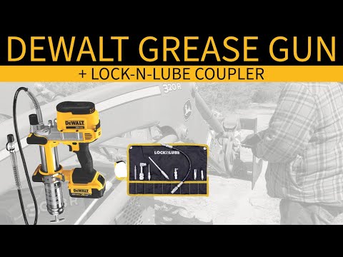 First Use of the Dewalt 20V Grease Gun on My John Deere | Honest Review & How-To