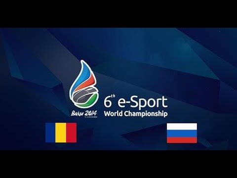 Romania vs Russia game#3-  Dota 2 IeSF 2014