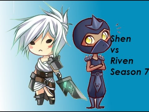 OTP Shen Top vs Riven Season 7 - Placements