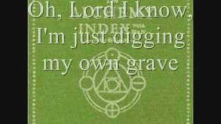 Thrice - Digging My Own Grave (lyrics)