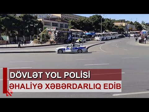 Dövlət Yol Polisi əhaliyə xəbərdarlıq edib